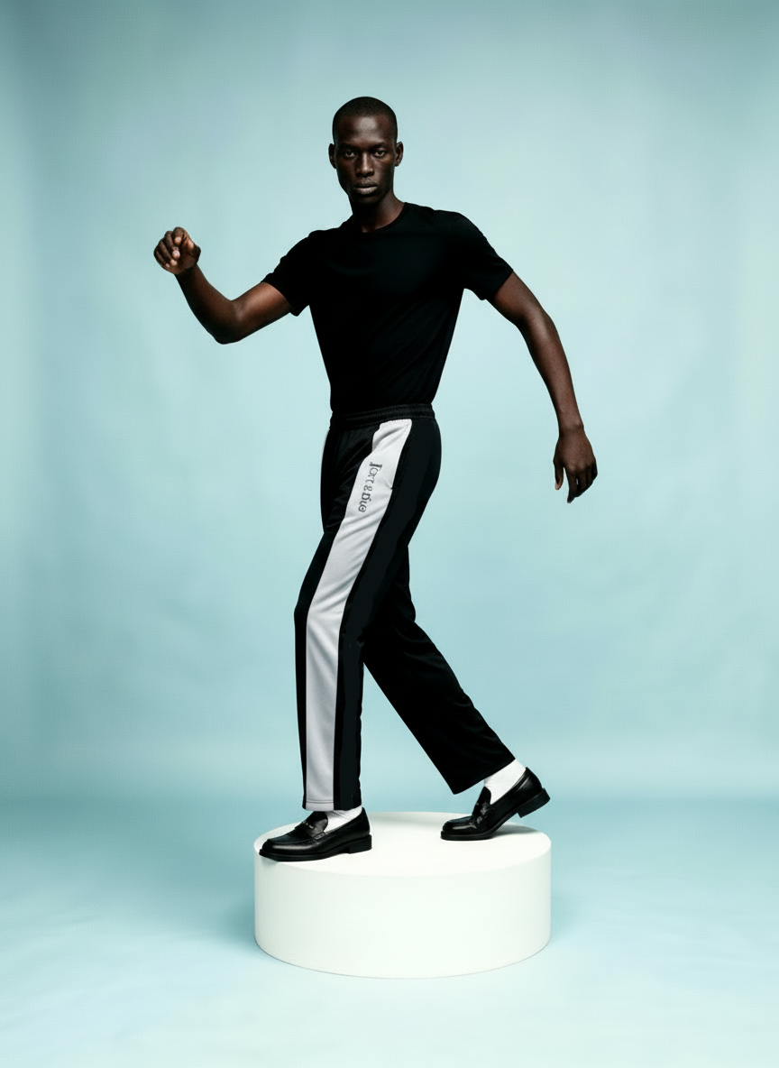 Signature Duo Tone Cargos: Base Black