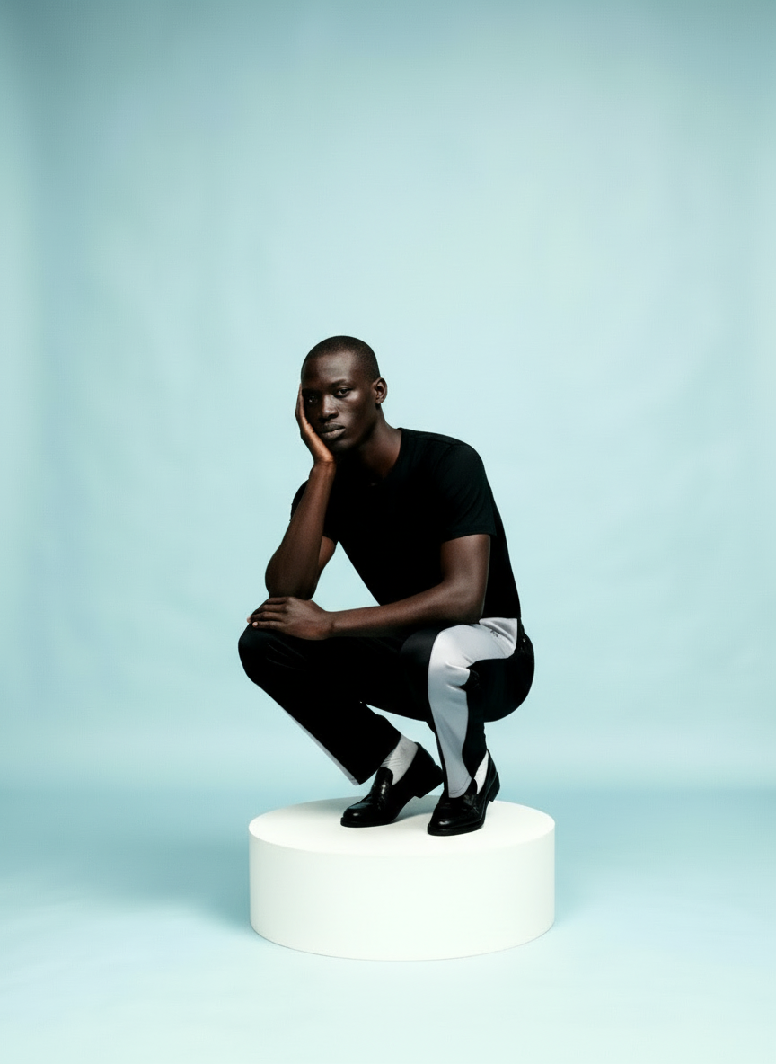 Signature Duo Tone Cargos: Base Black