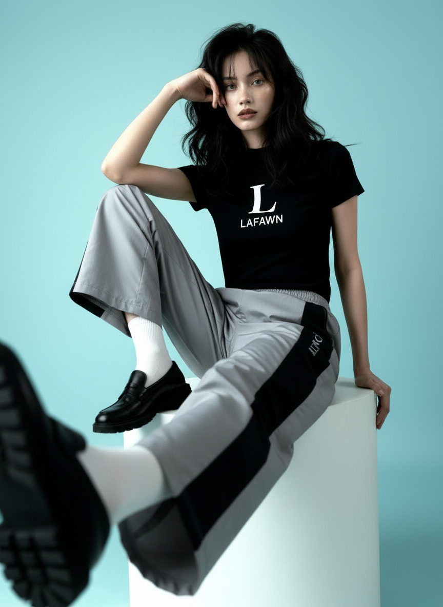 Signature Duo Tone Cargos: Base Grey