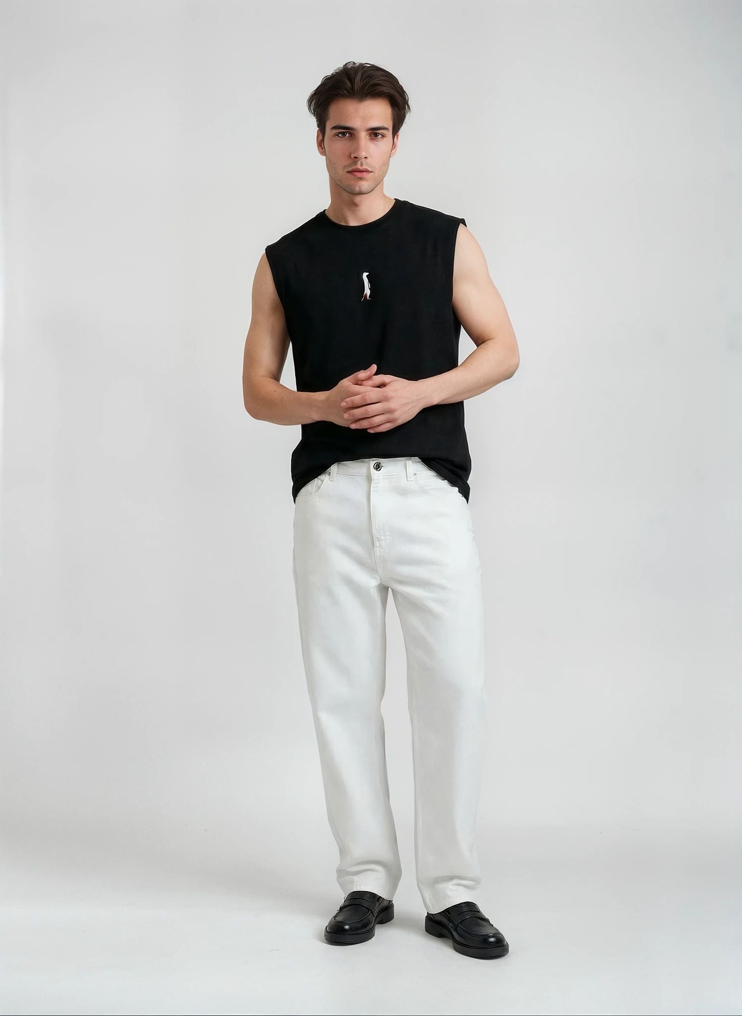 REAR VISION SLEEVELESS TEE