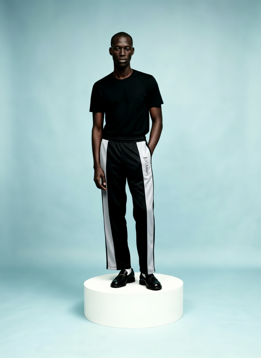 Signature Duo Tone Cargos: Base Black